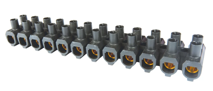 Listwa zaciskowa gwintowa 12-torowa 35mm2 czarna EKL 5E 89150007