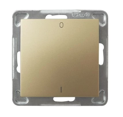 IMPRESJA Łącznik podwójny złoty metalik ŁP-11Y/m/28