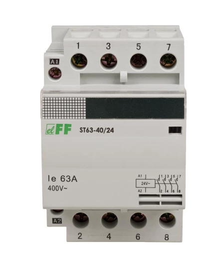 Stycznik modułowy 63A 4Z 0R 24V AC ST63-40-24V