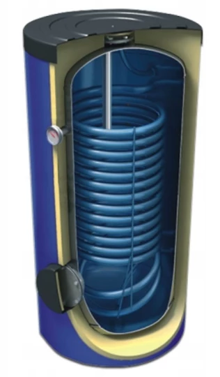 Pionowy ogrzewacz wody z jedną wężownicą MAXI 4 LEMET 26.400SE