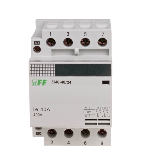 Stycznik modułowy 40A 4Z 0R 24V AC ST40-40-24V