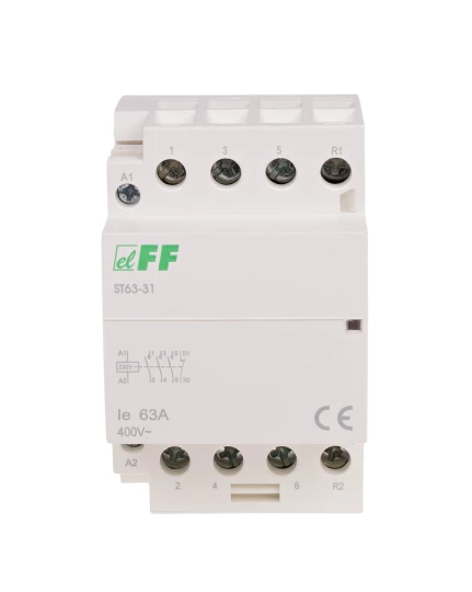 Stycznik modułowy 63A 3Z 1R 230V AC ST63-31