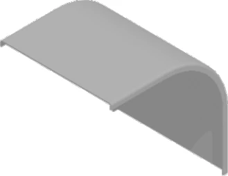 Pokrywa łuku zewnętrznego 90 200mm PLZZP200H50 335120