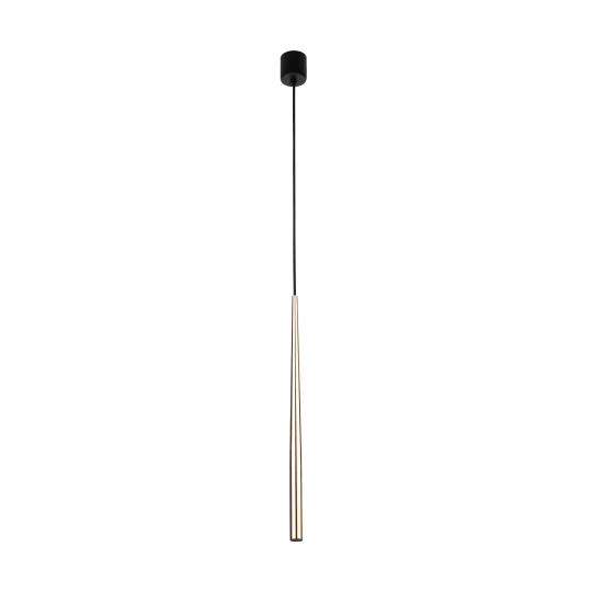 Lampa wisząca PIANO BLACK GOLD nad stolik kawowy rurka na G9 10116 TK Lighting