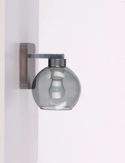 Kinkiet TONI kolor Szary + drewno 6751 TK Lighting