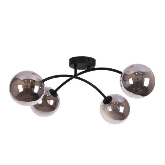 Lampa sufitowa NAOMI 4 - punktowa Grafit lustrzany 5706 TK Lighting