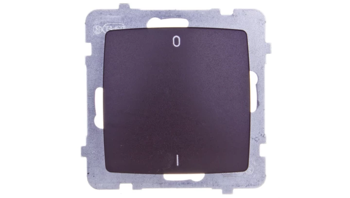 KARO Łącznik podwójny czekoladowy metalik ŁP-11S/m/40