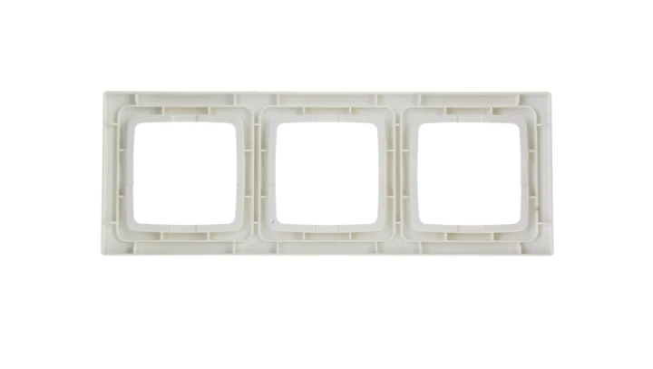 KARO Ramka potrójna do łączników IP44 ecru perłowy RH-3S/42