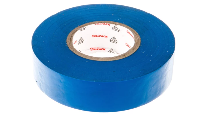 Taśma izolacyjna 128 0.15-19-25 PVC niebieska 145798