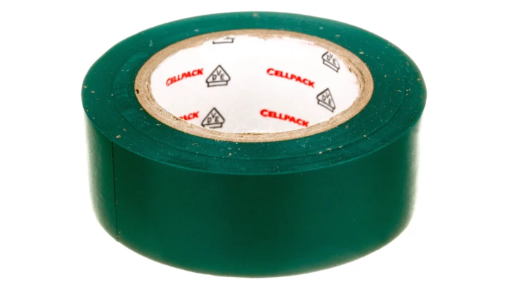 Taśma izolacyjna 128 0.15-19-10 PVC zielona 145814 /10szt./