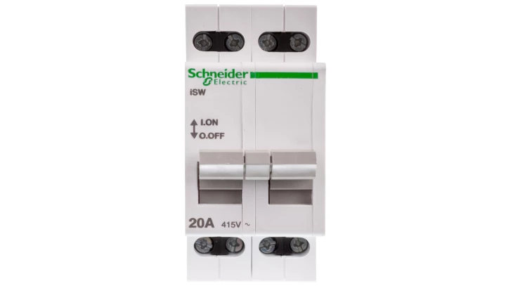 Rozłącznik modułowy 20A 4P iSW A9S60420