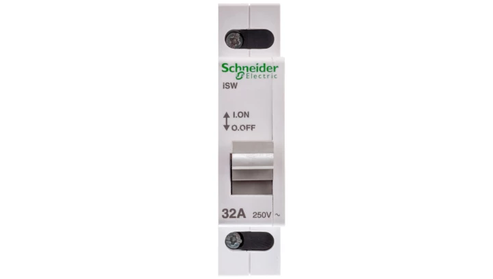 Rozłącznik modułowy 32A 1P iSW A9S60132