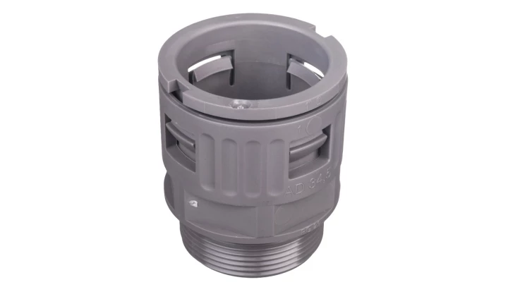 Dławnica do węża osłonowego PG29 IP68 SILVYN KLICK-GP 29 szara 61800910