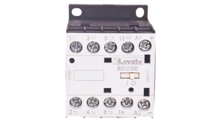 Stycznik mocy 3P 12A 5,7kW przy 400VAC AC3, cewka 24VDC, 1Z 0R 11BG1210D024
