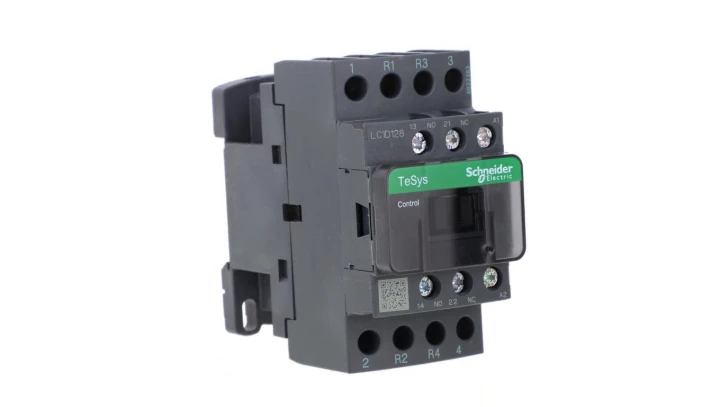 TeSys Deca Stycznik mocy 12A 2Z 2R 42V AC 1Z 1R LC1D128D7