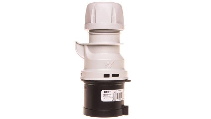 Wtyczka przenośna 32A 4P 500V czarna IP44 SHARK 024-7