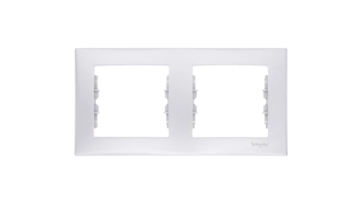 Sedna Ramka podwójna pozioma aluminium SDN5800360