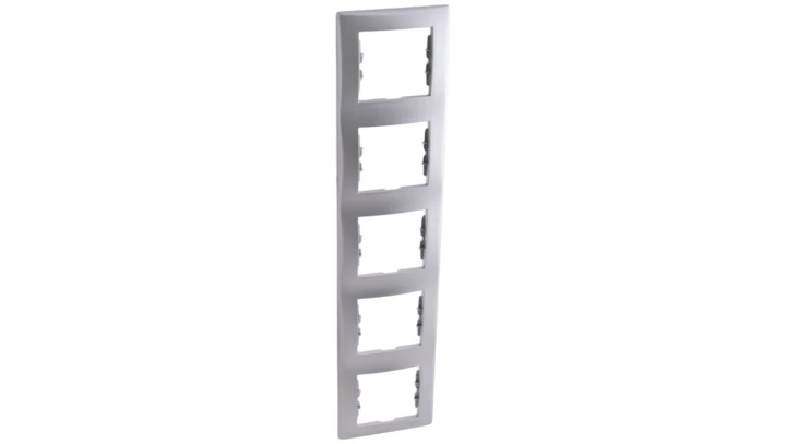Sedna Ramka pięciokrotna aluminium pionowa SDN5801560