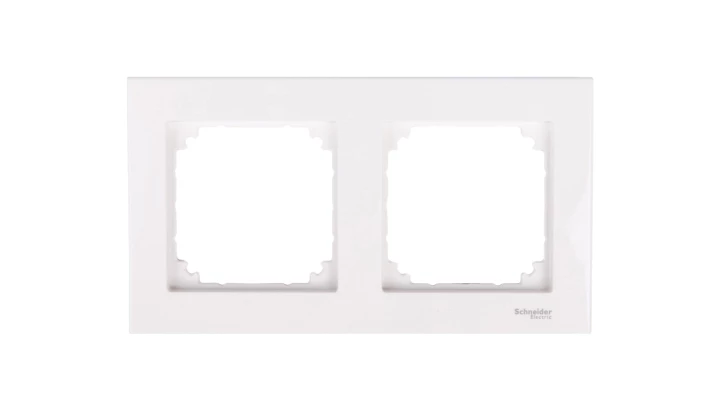 Merten M-Plan Ramka podwójna biel polarna MTN515219