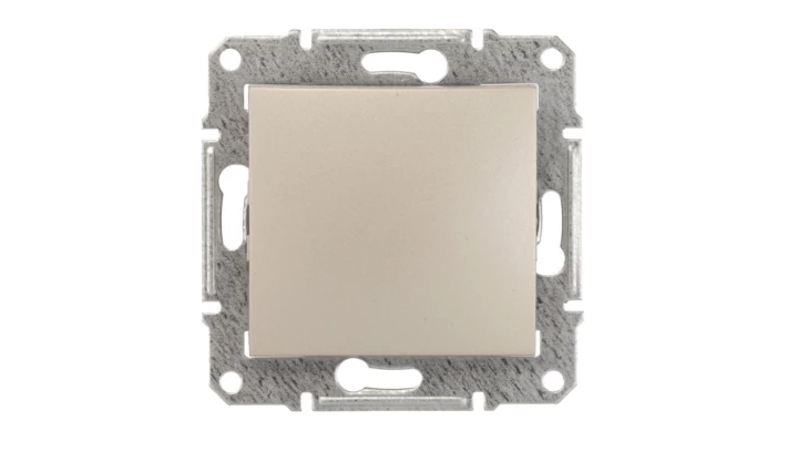 Sedna Łącznik jednobiegunowy 10AX satyna SDN0100168