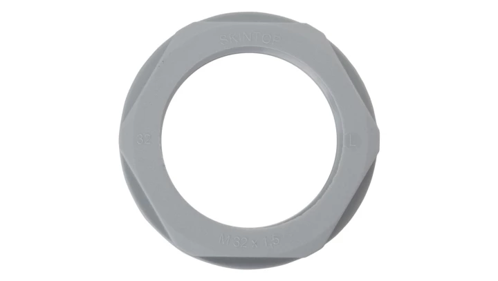 Nakrętka poliamidowa M32 SKINTOP GMP-GL-M 32x1,5 ciemnoszara 53119040