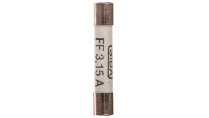 Wkładka aparatowa 6,3x32mm 3,15A FF /bardzo szybka/ 500V 006710135
