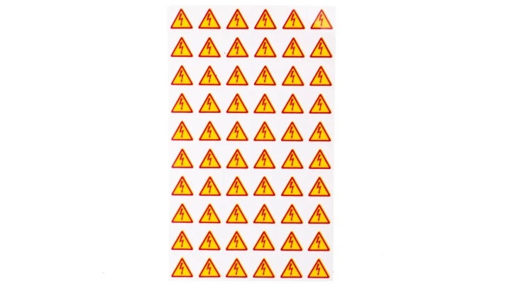 Znaki samoprzylepne ZS 12/BL E04ZP-02030200400