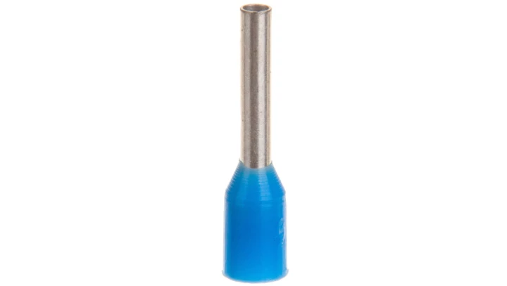 Końcówka tulejkowa izolowana TI 0,75mm2/8mm niebieska cynowana TI0,75L8FR /100szt./