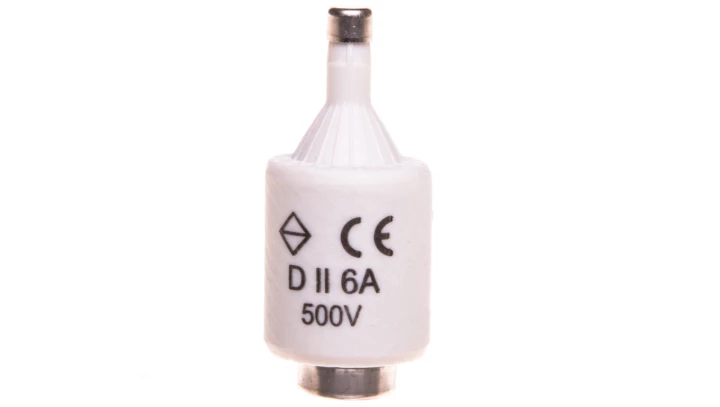 Wkładka bezpiecznikowa BiWts 6A DII gF 500V LE27F06