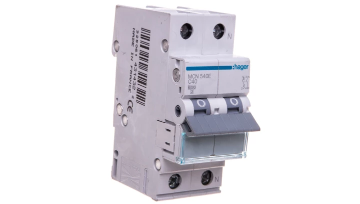 Wyłącznik nadprądowy 1+N C 40A 6kA AC MCN540E