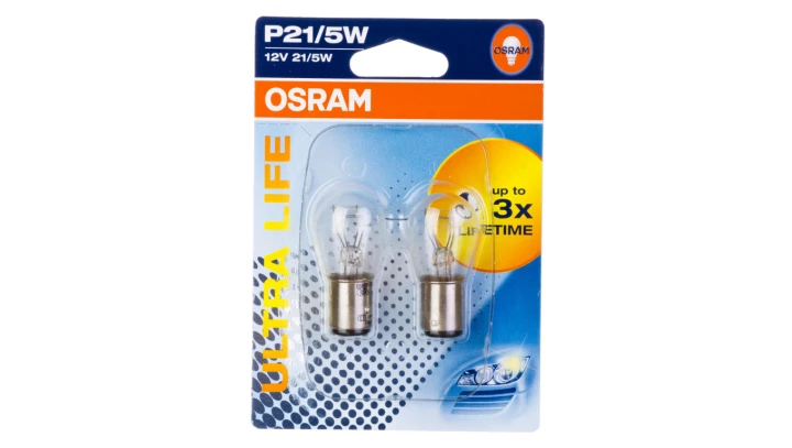 Żarówka samochodowa BAY15d 12V P21/5W Ultra life 7528ULT-02B /2szt./
