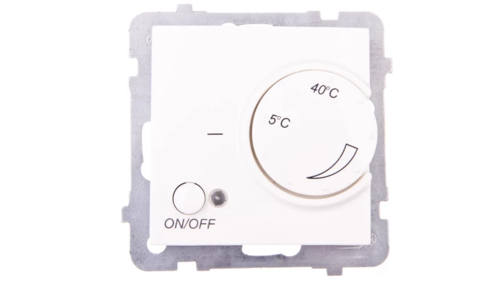 AS Regulator temperatury /czujnik podłogowy/ ecru RTP-1G/m/27
