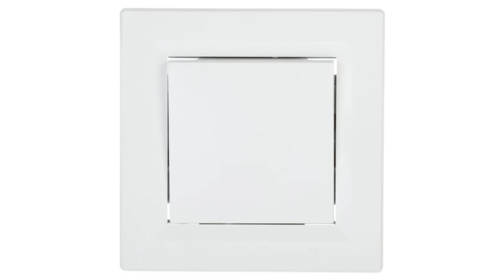 Łącznik Asfora krzyżowy biały z ramką EPH0500121