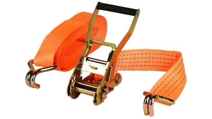 Pas transportowy 5m 50mm 4T mocujący pasy transportowe z klamrą TUV Schmith