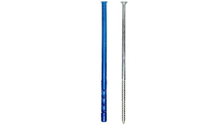 Kołek ramowy fi10 z wkrętem krzyżowym 10x200 R-FF1-N-10L200 /25szt./