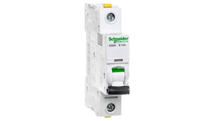 Wyłącznik nadprądowy 1P B 10A 10kA AC iC60H-B10 A9F06110