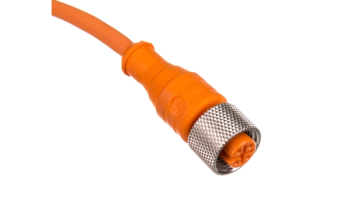 Przewód ze złączem żeńskim M12 4-pinowe proste z kablem 2m DOL-1204-G02M 6009382