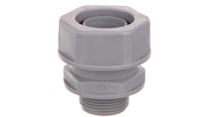 Dławnica do węża ocłonowego M25 IP54 SILVYN USK-M 25x1,5 ciemnoszara 55501340 /25 szt./