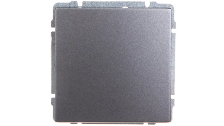 KOS66 Przycisk /światło/ grafit 666013