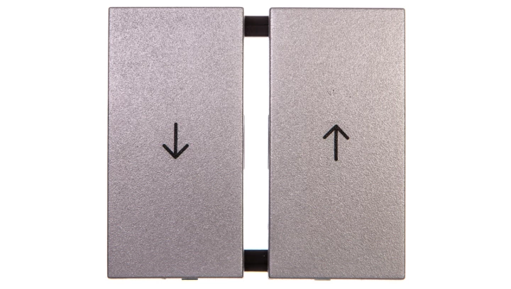 Berker B.7 Glas Klawisze z symbolem Strzałka” aluminium 16251404