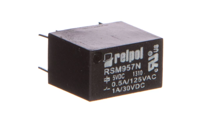 Przekaźnik subminiaturowy-sygnałowy 1P 0,5A 5V DC PCB RSM957N-0111-85-S005 2614631