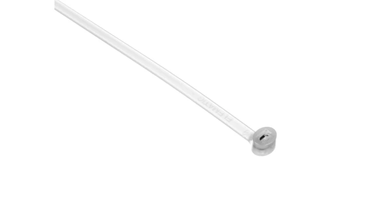 Opaska kablowa 200x3,5 biała 2-LOCK zęby stalowe BMTB2035 /100szt./