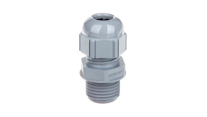 Dławnica kablowa poliamidowa M16 IP68 SKINTOP STR ISO M 16x1,5 ciemnoszara 53017110
