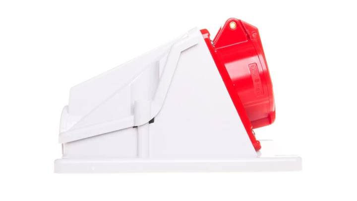 Gniazdo stałe 4P 32A 400V czerwone IP44 90 6H IEC 309 HP GW62492