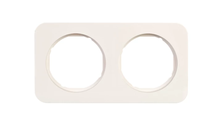 Berker R.1 Ramka podwójna pozioma/pionowa IP20 biała 10122189