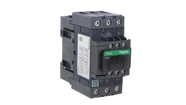 TeSys Deca Stycznik mocy 50A 3P 400V AC 1Z 1R (EVK) LC1D50AV7