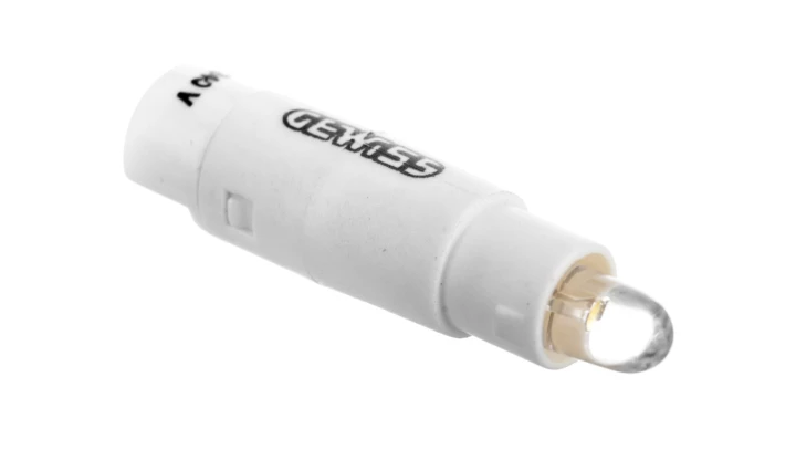 Lampka sygnalizacyjna LED 1W 110/230V AC biała GW30947