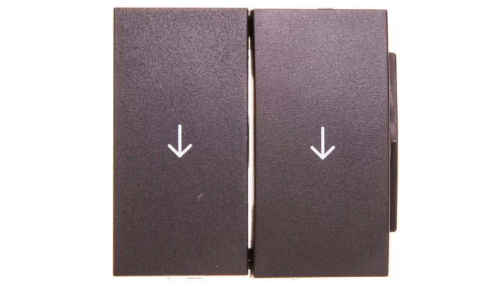 Berker B1/B5/B7 GLAS Klawisz do łącznika żaluzjowego z symbolem strzałka podwójny antracytowy 16251606