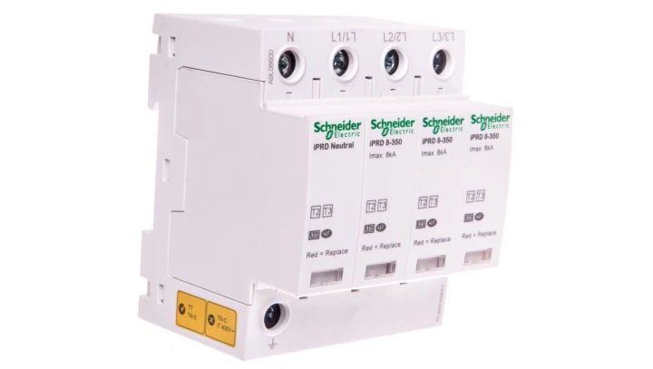 Ogranicznik przepięć D 4P 8kA 1,1kV 350V iPRD A9L08600