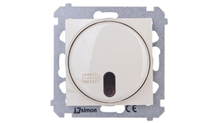 Simon 54 Łącznik zdalnie sterowany 20-500W kremowy DWP10T.01/41